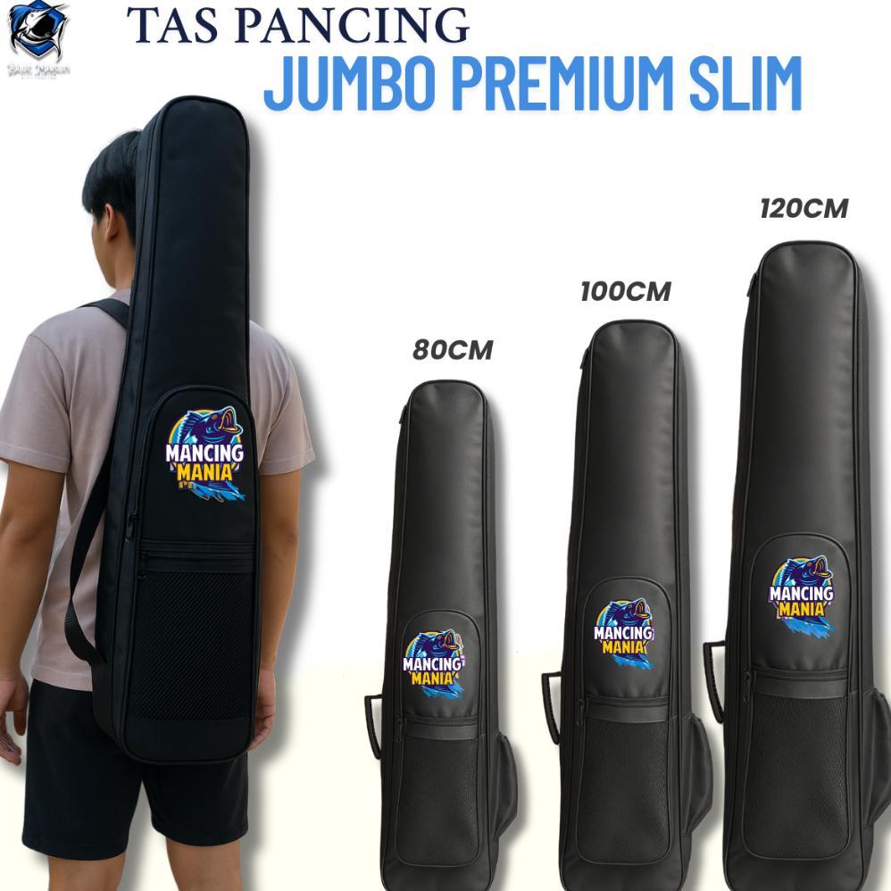 MANCING MANIA - Tas Joran Pancing 80cm 90cm 100cm 120cm Ransel Gendong Bahan Tebal Waterproof Anti A