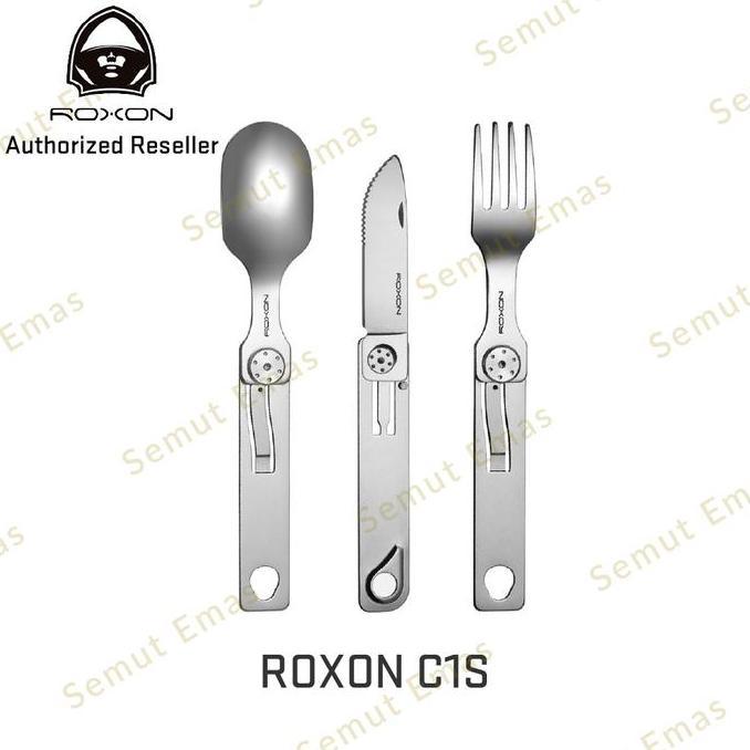 ROXON C1S 3 in 1 Detachable Camping Utensils