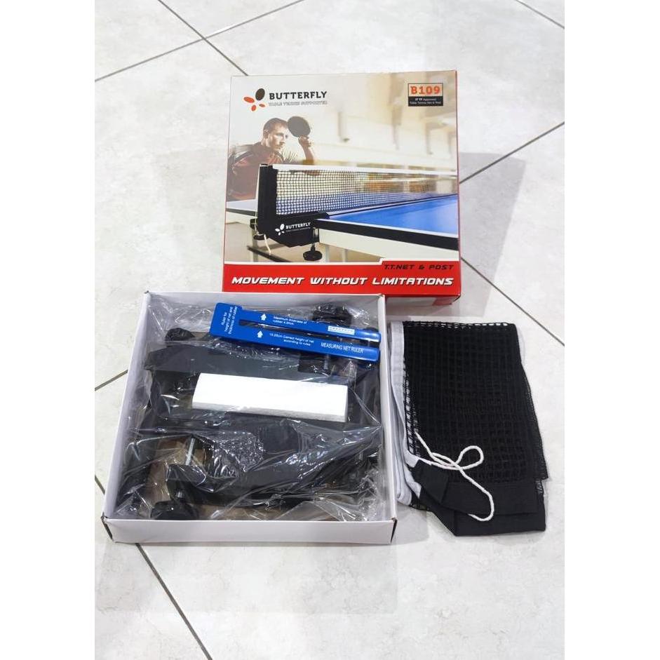 Tiang Net Tenis Meja Butterfly B 109 - Tiang Net pingpong Butterfly