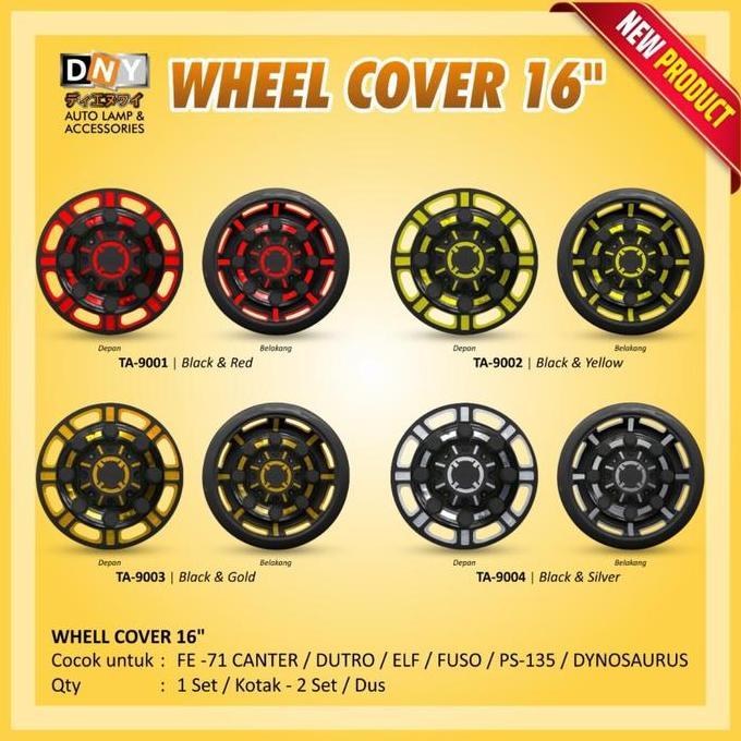 Dop Roda Tutup Velg Canter Wheel Dop Ps125 Ps110 Isuzu Dutro 6 Roda