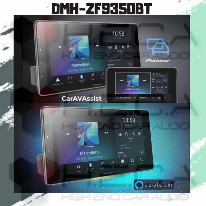Promo Pioneer DMH-ZF9350BT Floating Head Unit 9" Inch Single Din + Camera Diskon