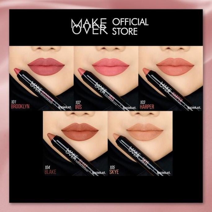 Lbios - Make Over Color Stick Matte Lip Crayon Pewarna Bibir Matte Finish Lip Color Pensil Slim Prec