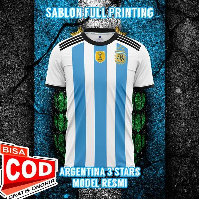 AVG Jersey Argentina Terbaru Bintang 3