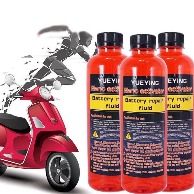 BLANCHENAM (Berikan Alat) 500ml Solusi Perbaikan Baterai/Cairan Baterai Elektrolit Air Untuk Aki Ken