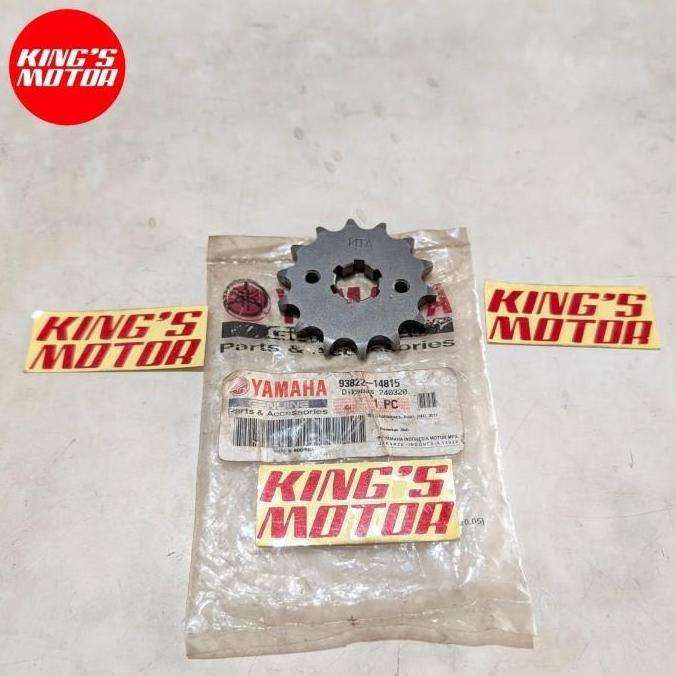 Gear Gir Depan Jupiter Mx New Vixion Byson 14T 93822 14815 Asli Ori Original Ygp Yamaha Hemat