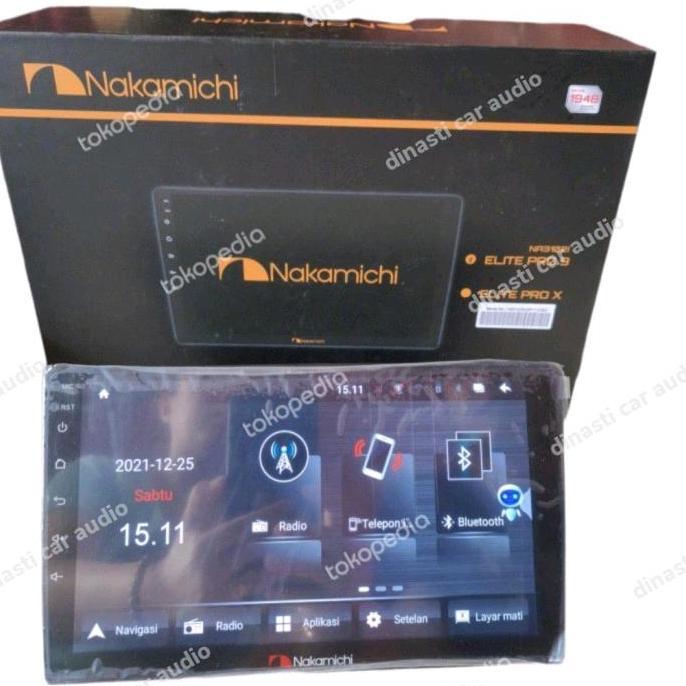Promo HU Android Nakamichi Elite Pro 9" NAKAMICHI NA3102.i Ram6:128GB Diskon