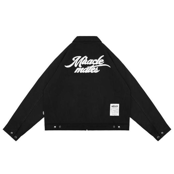 Miracle Mates - Corde Black Work Jacket | Work Jacket Uni