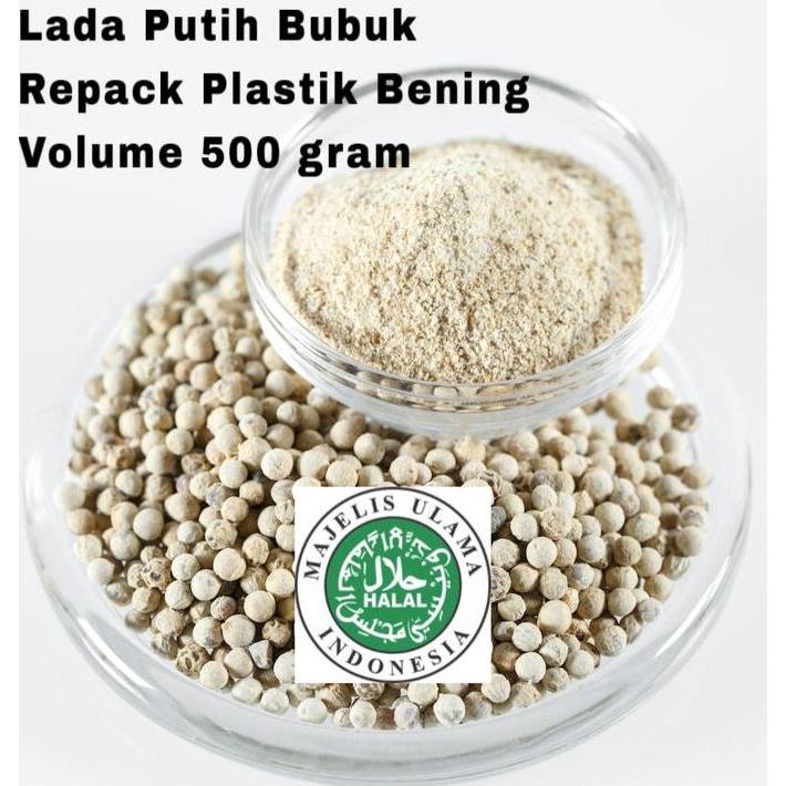 Kaldow- Lada Putih Bubuk 500Gram Merica