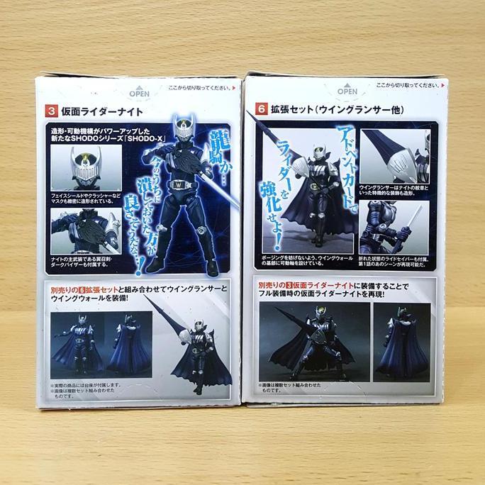 LARISS SHODO-X KAMEN RIDER 4 [Ryuki] Masked Rider Knight Expansion Parts Set (Wing Lancer Knight Cap