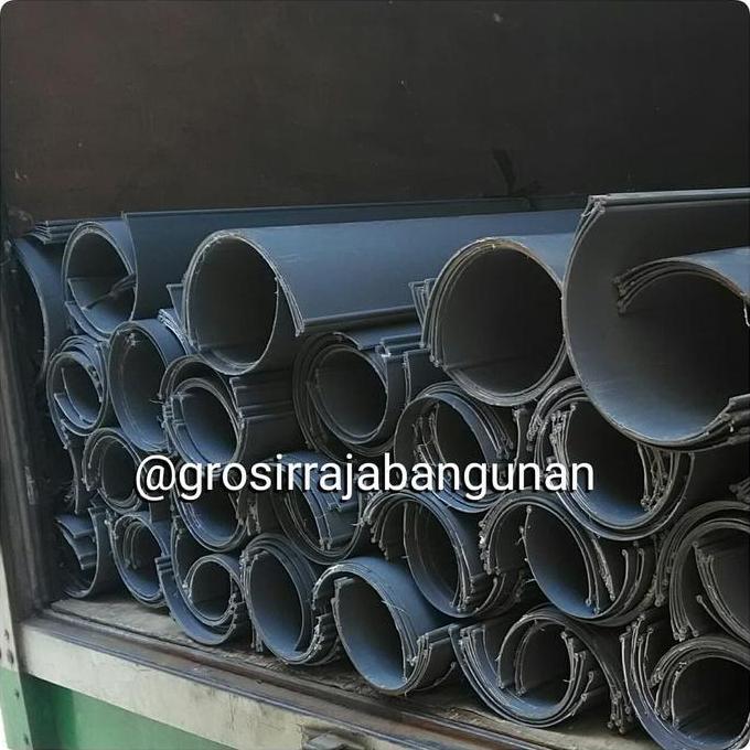 Talang Air Rumah Setengah Lingkaran Pvc Panjang 4 M