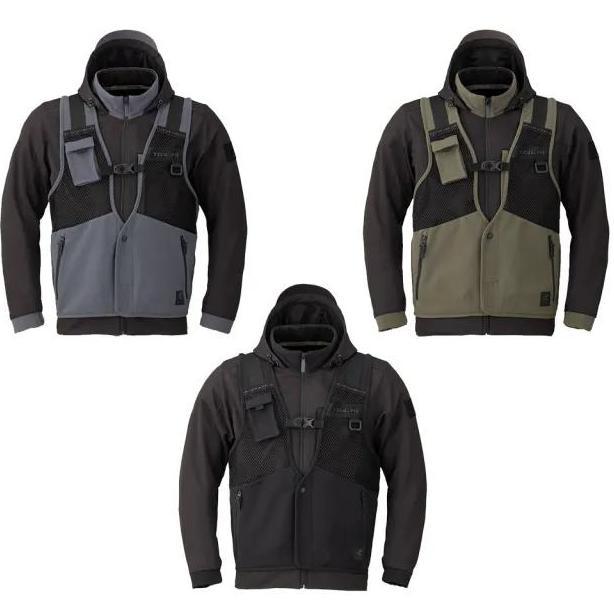RS Taichi RSJ347 Overlap Mesh Parka Jacket Original