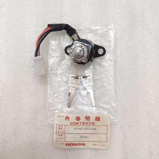 kunci kontak honda C70 C90 nos japan