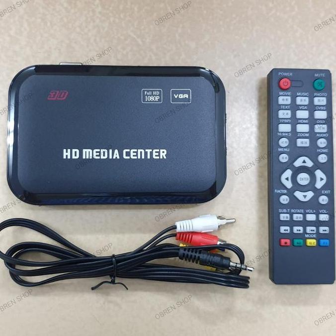 HD Media Player HDMI VGA RCA
