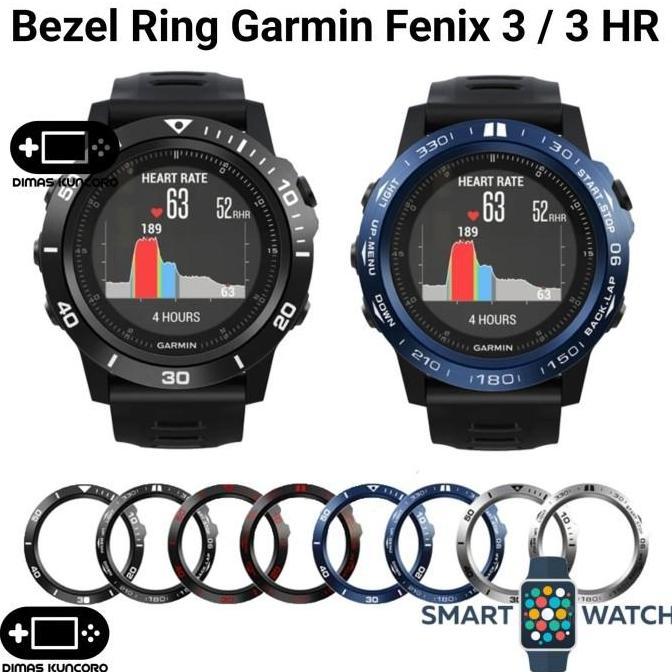 Bezel Ring Garmin Fenix 3 cover case bumper casing protector frame metal garmin fenix 3 hr