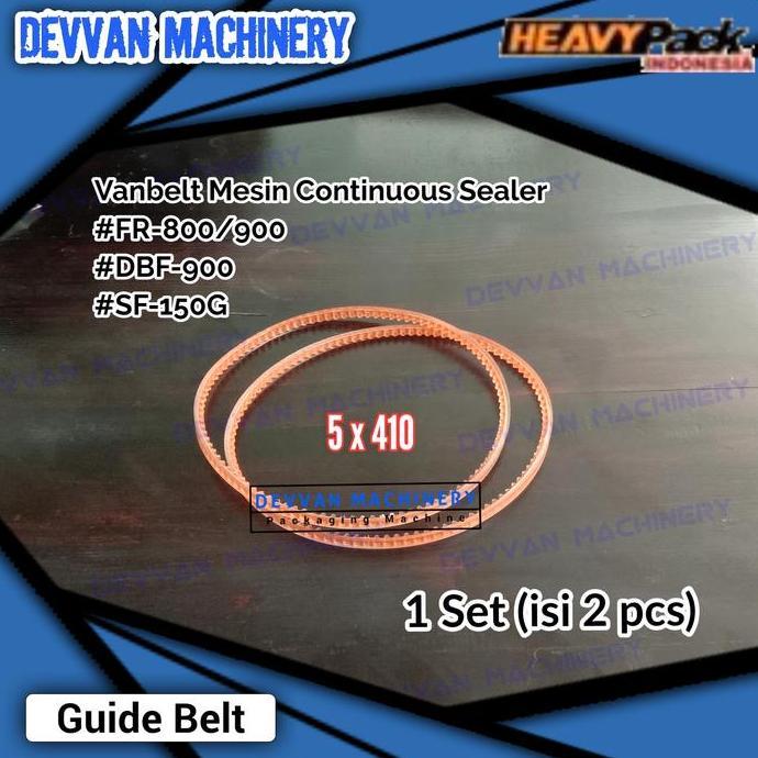TIMING BELT VANBELT FR-800 FR-900 ISI 2 PCS UK 5X410 HIGH QUALITY