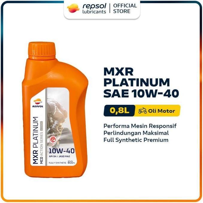 Oli Motor Repsol Mxr Platinum Sae 10W-40