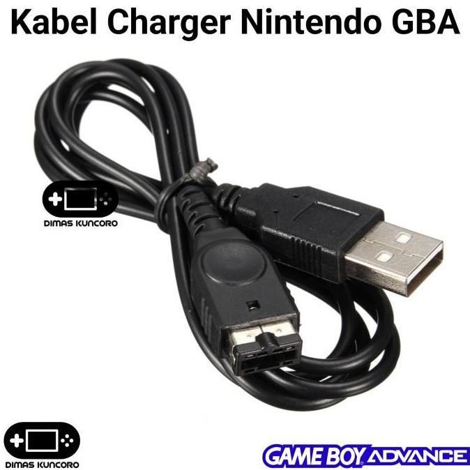 Kabel Charger Nintendo GBA charging usb nintendo gameboy advance gba sp pvp p2p pxp