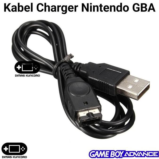 Kabel Charger Nintendo GBA charging usb nintendo game boy gameboy advance gba sp ds nds fat