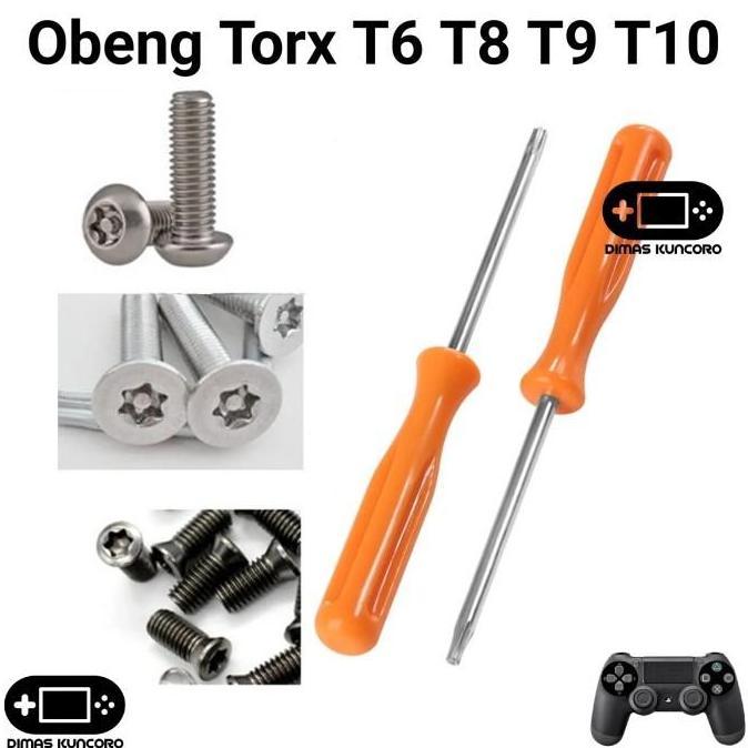 Obeng Torx T6 T8 T9 T10 mesin ps3 ps4 ps5 xbox 360 one series S X