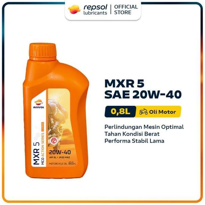 Oli Motor Repsol Mxr 5 Sae 20W-40