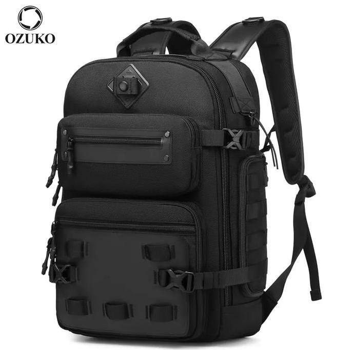 Ozuko Backpack #9601 - Tas Laptop Ransel Pria Sekolah
