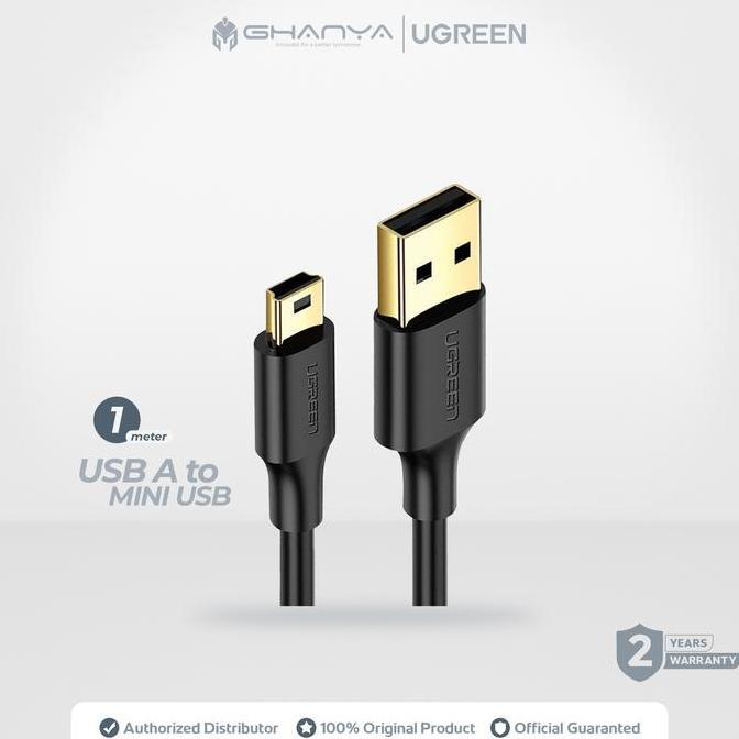 UGREEN Kabel Data Mini USB 5 Pin to USB 2.0 for Harddisk 1 Meter 2 A 10355