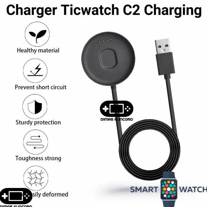 Charger Ticwatch C2 Charging kabel usb magnetic cable dock charge ticwatch c2
