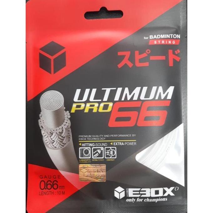Senar EBOX ULTIMUM PRO 66 ORIGINAL Badminton Raket