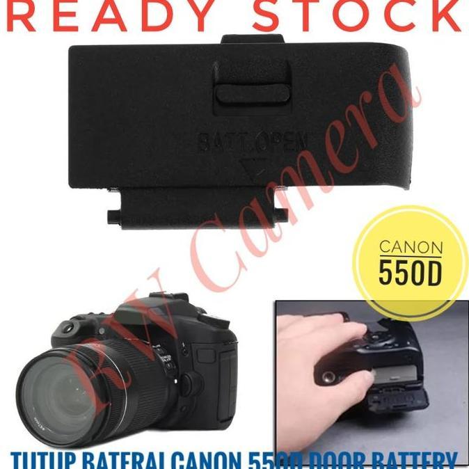Tutup Baterai Canon 550D Door Battery 550 D Batre Batere Lid Baterei