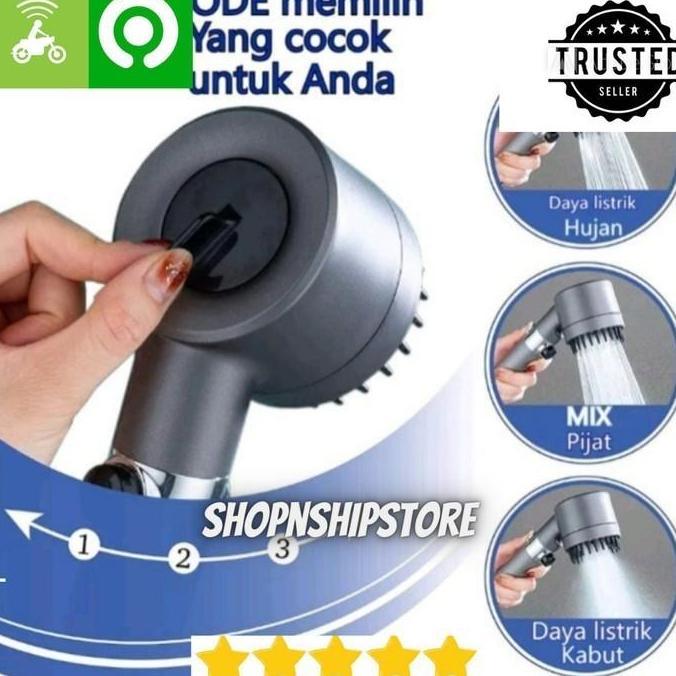 FIV Shower Black Series - Shower Set Mandi High Pressure Black Series ORIGINAL