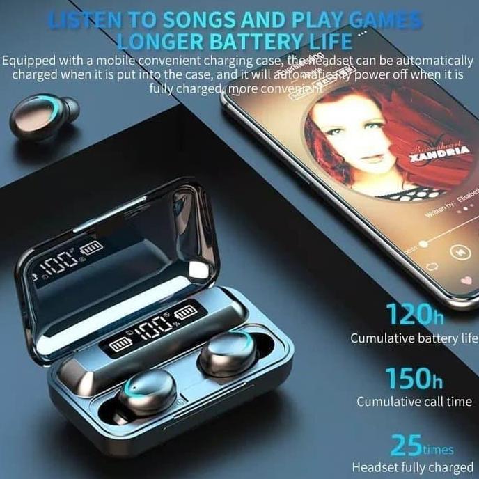ANI INVISIBLE SLEEP WIRELESS EARPHONE WATERPROOF HEADSET