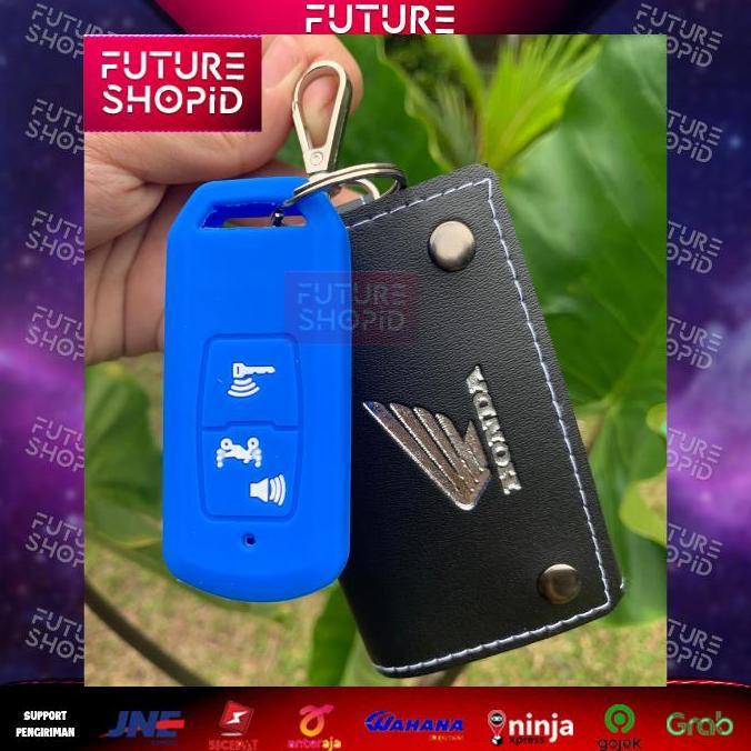 Sarung Kondom Keyless + Dompet Stnk Vario 160/125 2022/Adv 160/Pcx 160
