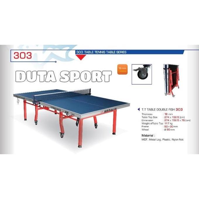 MEJA PINGPONG TENIS MEJA DOUBLE FISH 303