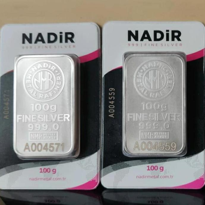 Perak Batangan Nadir - Silver Nadir Turki 100 gram
