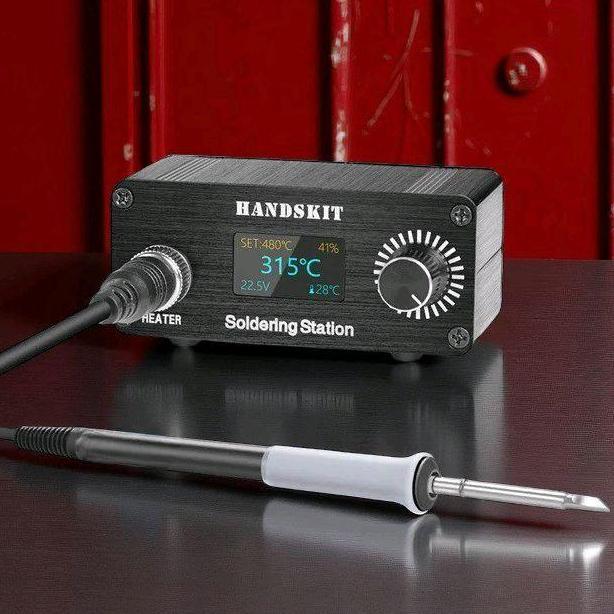 Kit Solder T12 T12A Solder Station Ajustable Digital Oled 72W Solder Dc