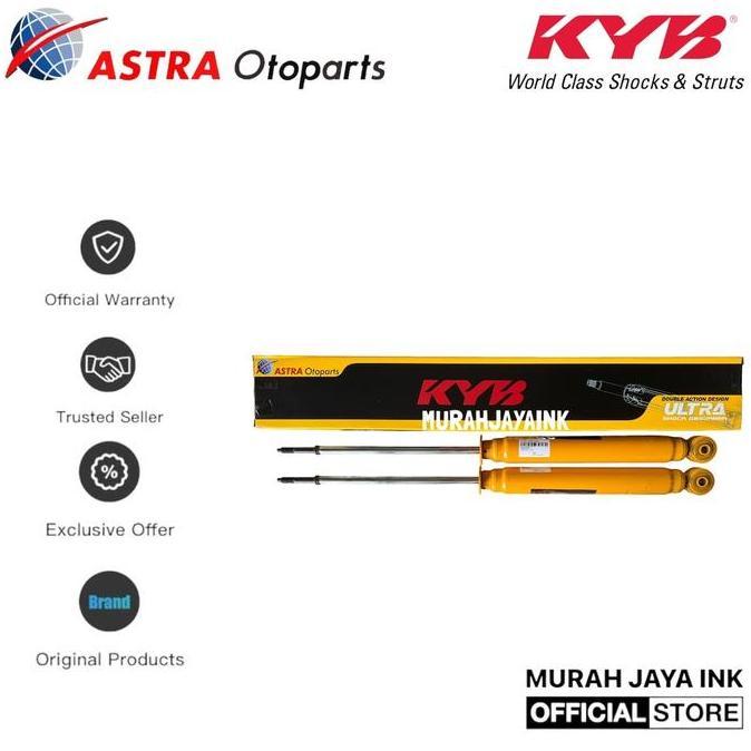 Shock Breaker KYB KAYABA ULTRA TOYOTA AGYA AYLA BELAKANG ORINAL