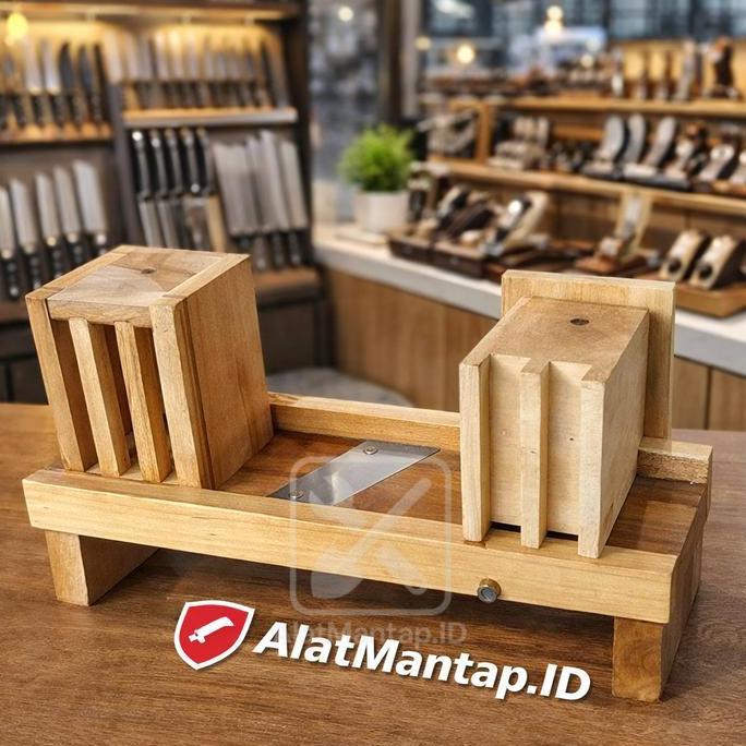 Allthebest- Alat Serut Kacang Kayu Jati AlatMantap.ID Manual Tajam Untuk Topping Kue Dan Martabak Ma