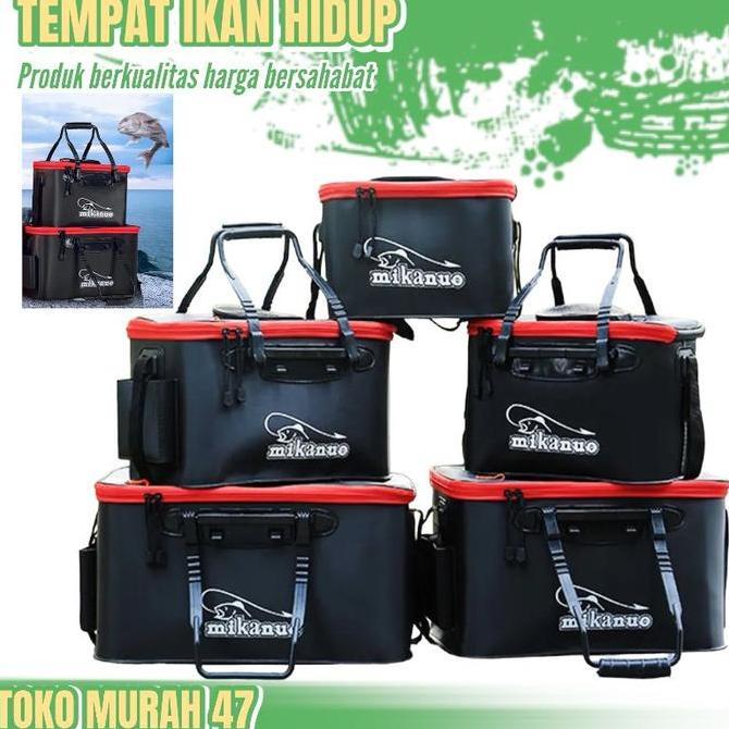 Pesca - Tas Tempat Ikan Hidup Anti Bocor Tempat Udang Umpan Hidup Mancing Ikan