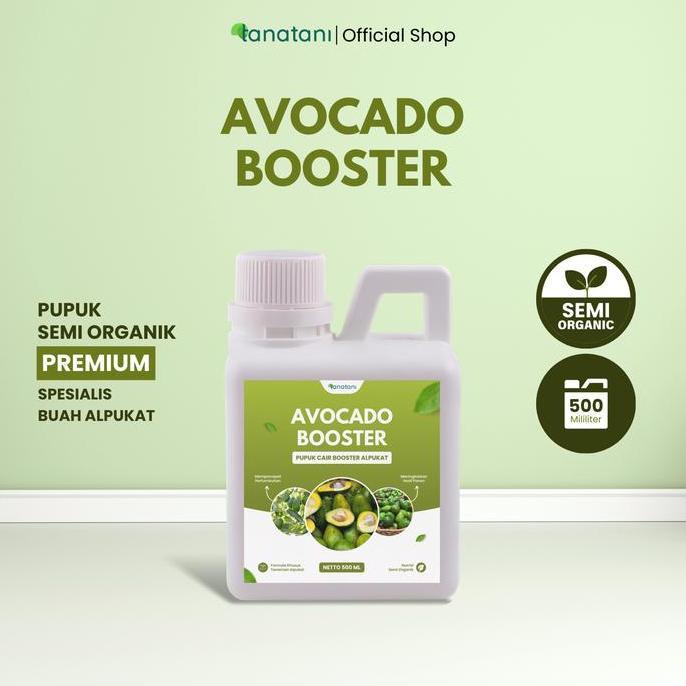 Avocado Booster 500Ml - Pupuk Cair Dan Zpt Untuk Stimulan Pembuahan Tanaman Alpukat Kemasan 500 Ml