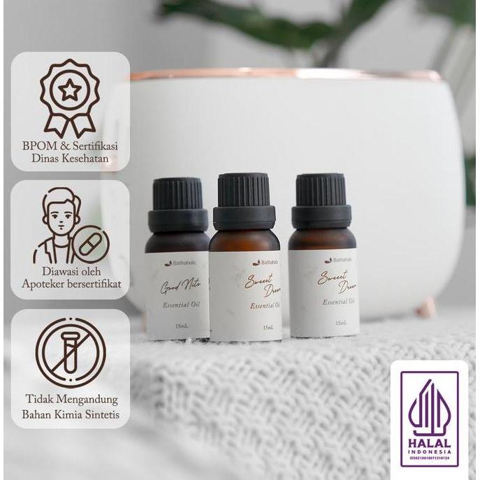 Pulito- Bathaholic - Citrus Twist Pure Essential Oil / Minyak Aromatherapy Pengharum Ruangan Penamba