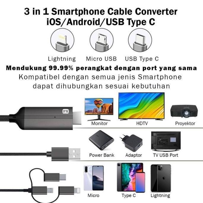 Chip- Kabel Lhtning For Iphone 5 6 Ipad 4 Mini Air Pro Ke Hdmi Lcd Tv