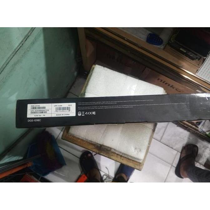 D-LINK DGS-1016C SWITCH HUB 16 PORT GIGABIT