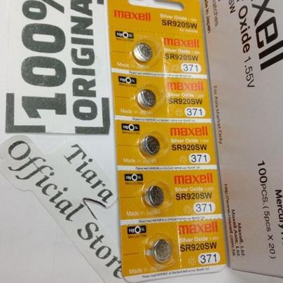 Batre Jam Tangan 371/ 920/ Sr920Sw Maxell Original