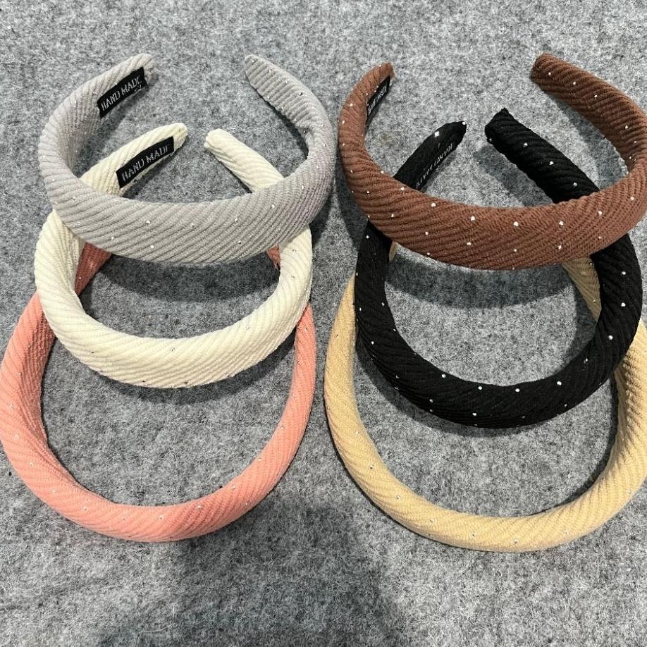 12 Pcs Bando Korea Busa Bando Dewasa Bando Make Up Multiwarna