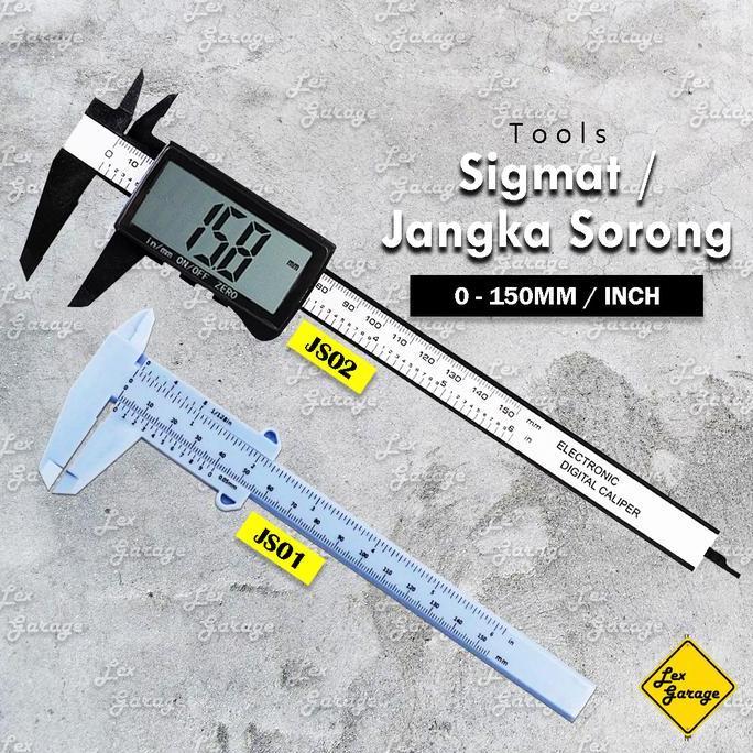 Jangka Sorong Sigmat Vernier Caliper Sketmat Digital Manual