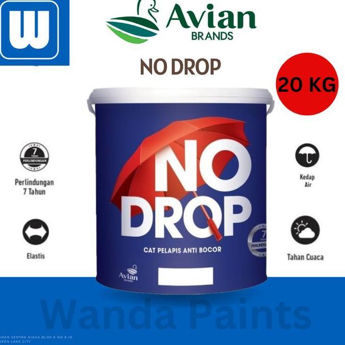 CAT TEMBOK NO DROP CAT WATERPROOF ANTI BOCOR (20 KG)