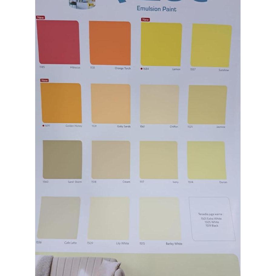 Q-LUC CAT TEMBOK Q LUC 4,5KG CAT TEMBOK NIPPON PAINT Q LUC CAT NIPPON