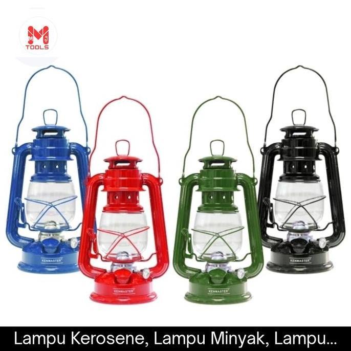 Lampu Kerosene KENMASTER - Lampu Kapal KENMASTER - Lampu Kemping / Camping - Lampu Taman - Lampu Eme