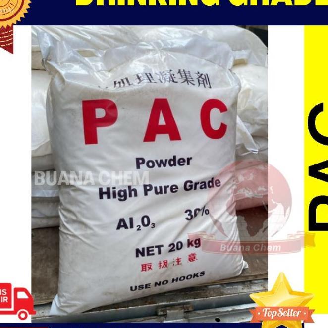 Pac / Poly Alumunium Chloride / Penjernih Air 25Kg