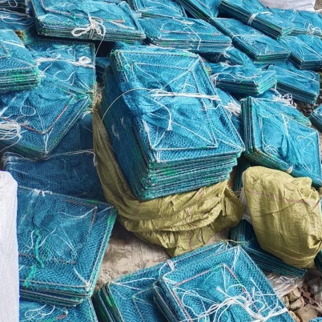Bubu Jebakan Kepiting  11 Meter / 11M - 1/2" - 50X35Cm / Bubu Jebakan Ikan / Bubu Naga 10 Meter